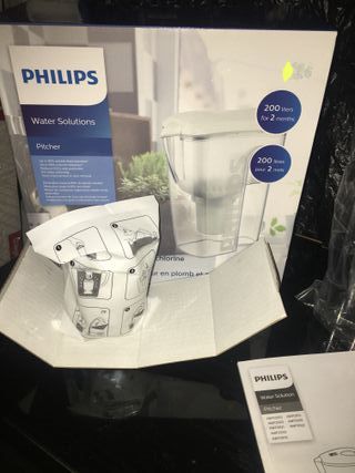 Jarra com filtro de água Philips