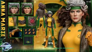 SooSoo Toys Anna Marie Figura escala 1/6 , X-men.