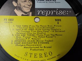 Vinilo Frank Sinatra The World We Knew