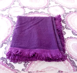 Colcha Matrimonio Invierno Morada