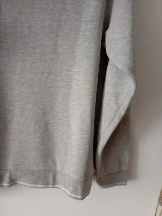 Sweatshirt Fila cinza e branco