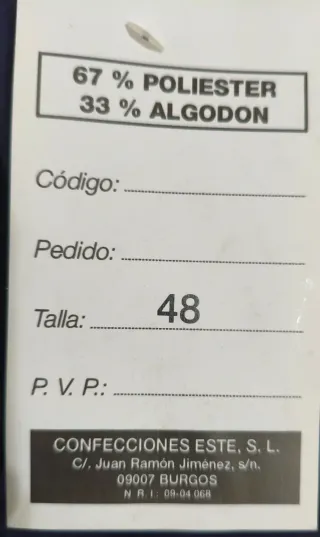 Pantalones de trabajo buzo caballero azul