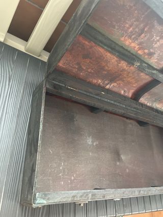 Maletín de madera y cuero para el jamón