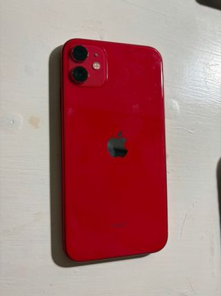 iPhone 11 Rosso + Scatola + 3 Custodie
