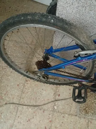 Bicicleta de Montaña Azul