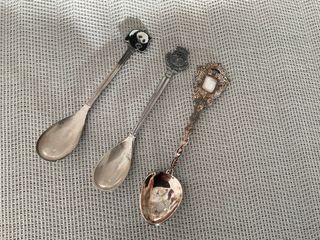 Lote 3 Cucharas de recuerdo