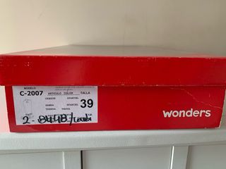 Botas altas Wonders piel marrón T-39