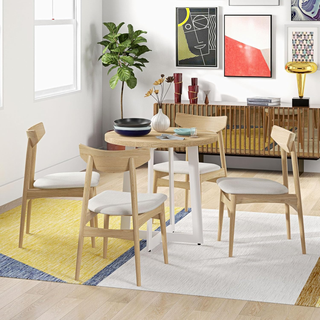 Tavolo da pranzo Tavolo da pranzo rotondo per 4 pe