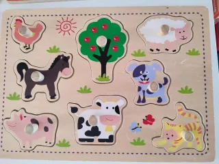 Puzzles infantiles de madera