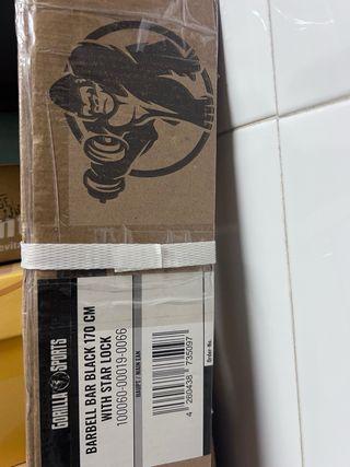 Barra de Pesas Gorilla Sports 170 cm