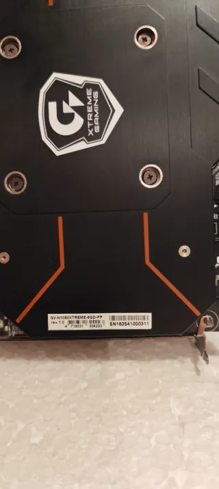 Tarjeta Gráfica Nvidia GTX 1080 8 gigas