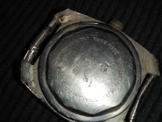 Orologio Automatico Vintage Nero/Argento