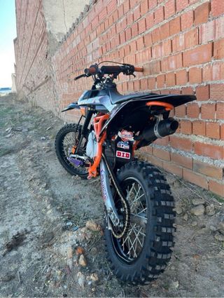 Pit Bike IMR 140cc Naranja/Negra