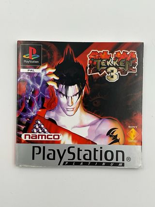Tekken 3 PlayStation PAL Platinum