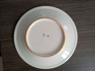 20 Piatti in Ceramica Bianca Moahsa