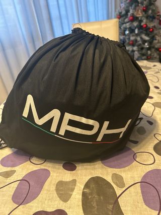 Casco MPH Negro Mate Poco Usado