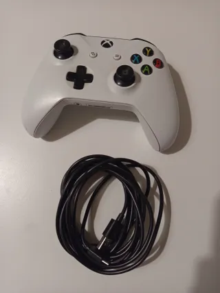Mando Xbox One Blanco + Cable