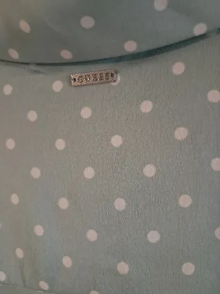 Vestido camisero Guess verde lunare