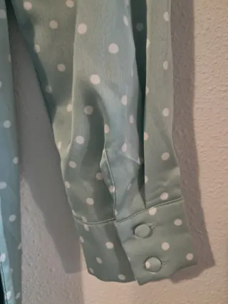 Vestido camisero Guess verde lunare