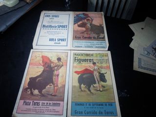 TAUROMAQUIA LOTE CARTELES-PEQUEÑOS