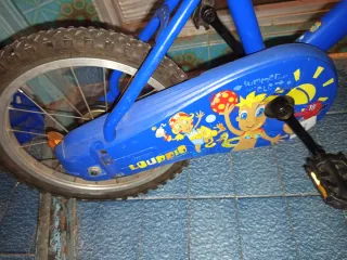 Bicicleta infantil azul Btwin