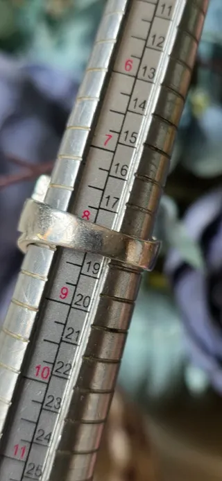 Anillo Plata Vintage Años 80