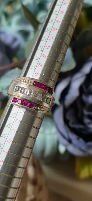 Anillo Plata Vintage Años 80