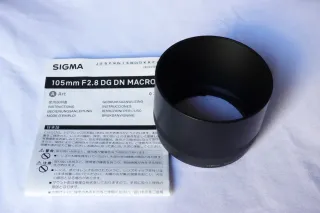 Objetivo Sigma 105mm f/2.8 DG DN Macro para Sony