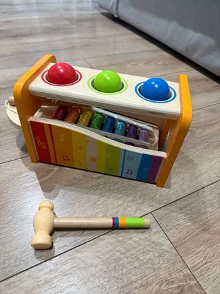 Xilófono Hape con Bolas y Martillo