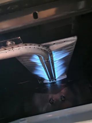 Cocina de gas butano