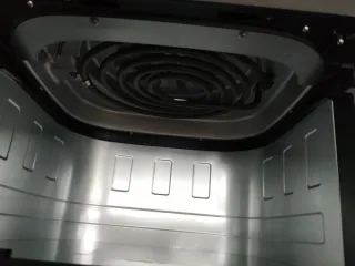 Freidora de aire negra