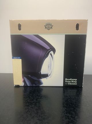 Aro Embellecedor Faro Harley-Davidson Cromado