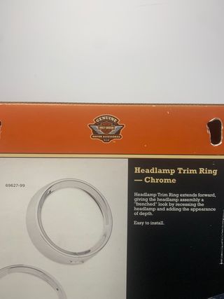 Aro Embellecedor Faro Harley-Davidson Cromado