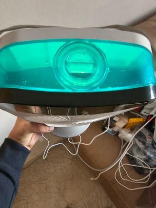 Cecotec Climatizador de Sobremesa EnergySilence 600 DeskChill Smart Rotate. 10W, Depósito 300ml, Control Táctil, Oscilación, 4 V