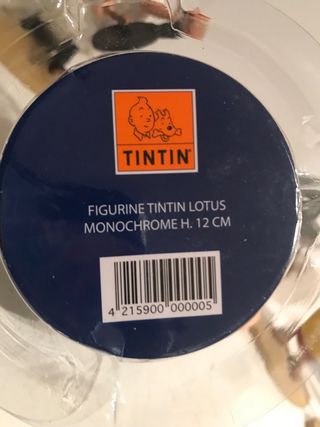 Figura Tintín. Loto azul