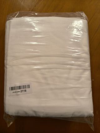 Lenzuola Burrito Blanco per Alberghi | Set Lenzuola 150x190/200 | Biancheria da Letto Cotone/Poliestere | Facile Stiratura | Colore B