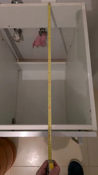 Armario de cocina bajo fregadero