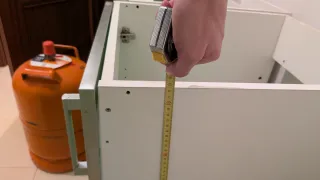 Armario de cocina bajo fregadero