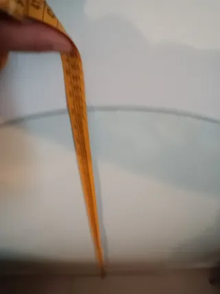 Cristal de mesa redondo transparente