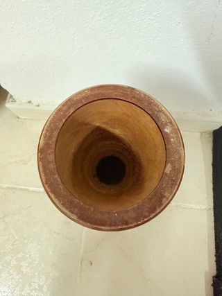 Tambor decorativo con camello