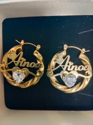 Aros personalizados con nombre