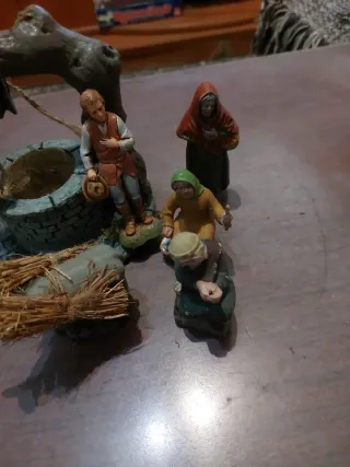 Figuras Belén con Pozo