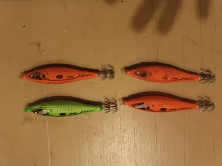 Señuelos Calamar DTD Proyectil (4uds)