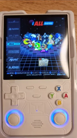 Consola Portátil Anbernic R36 Ultra Blanca