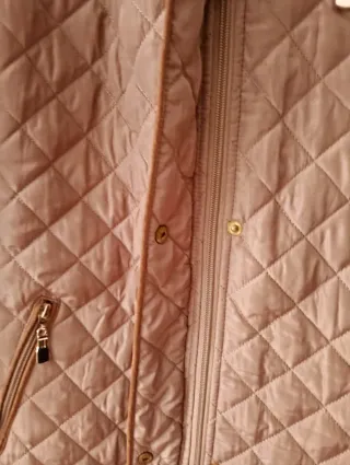 Parka Masterlist XL castanha acolchoada com capuz