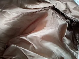 Parka Masterlist XL castanha acolchoada com capuz