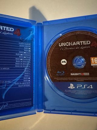 Uncharted 4: El Desenlace del Ladrón PS4
