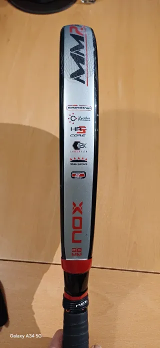 Bolsa y pala pádel NOX