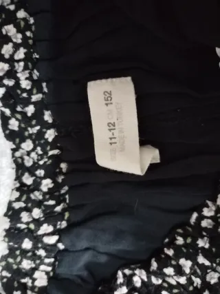 Falda corta estampada flores