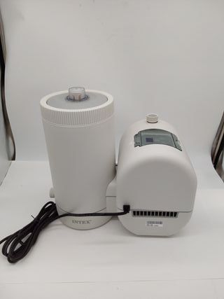 Intex Depuradora cartucho C2500, filtrazione 9.463 l/h, cartuccia tipo B, compatibile con piscine fino a 52.900 L, temporizzatore pro